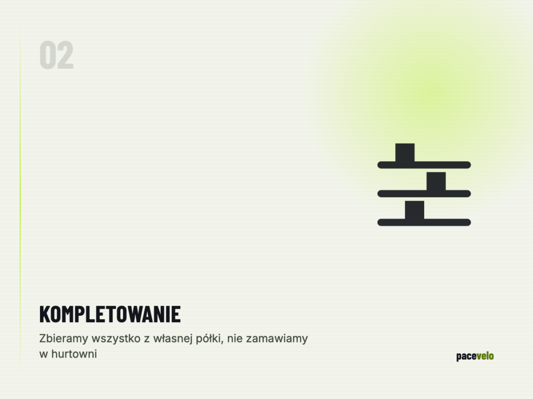 Etap 02: Kompletujemy z własnej półki
