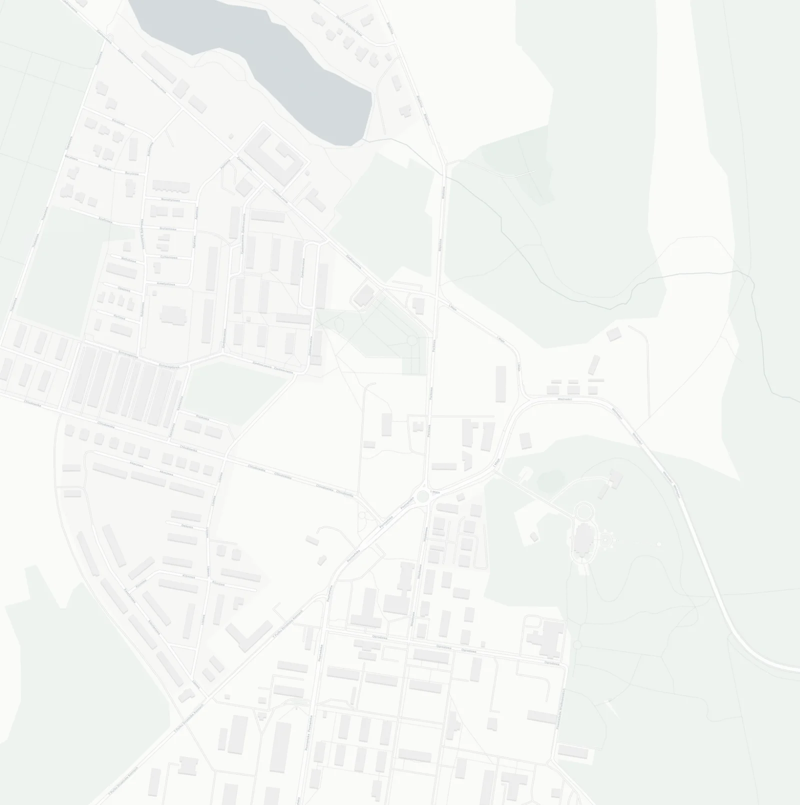 Biedrusko — pętla 6,7 km, 6,7 km