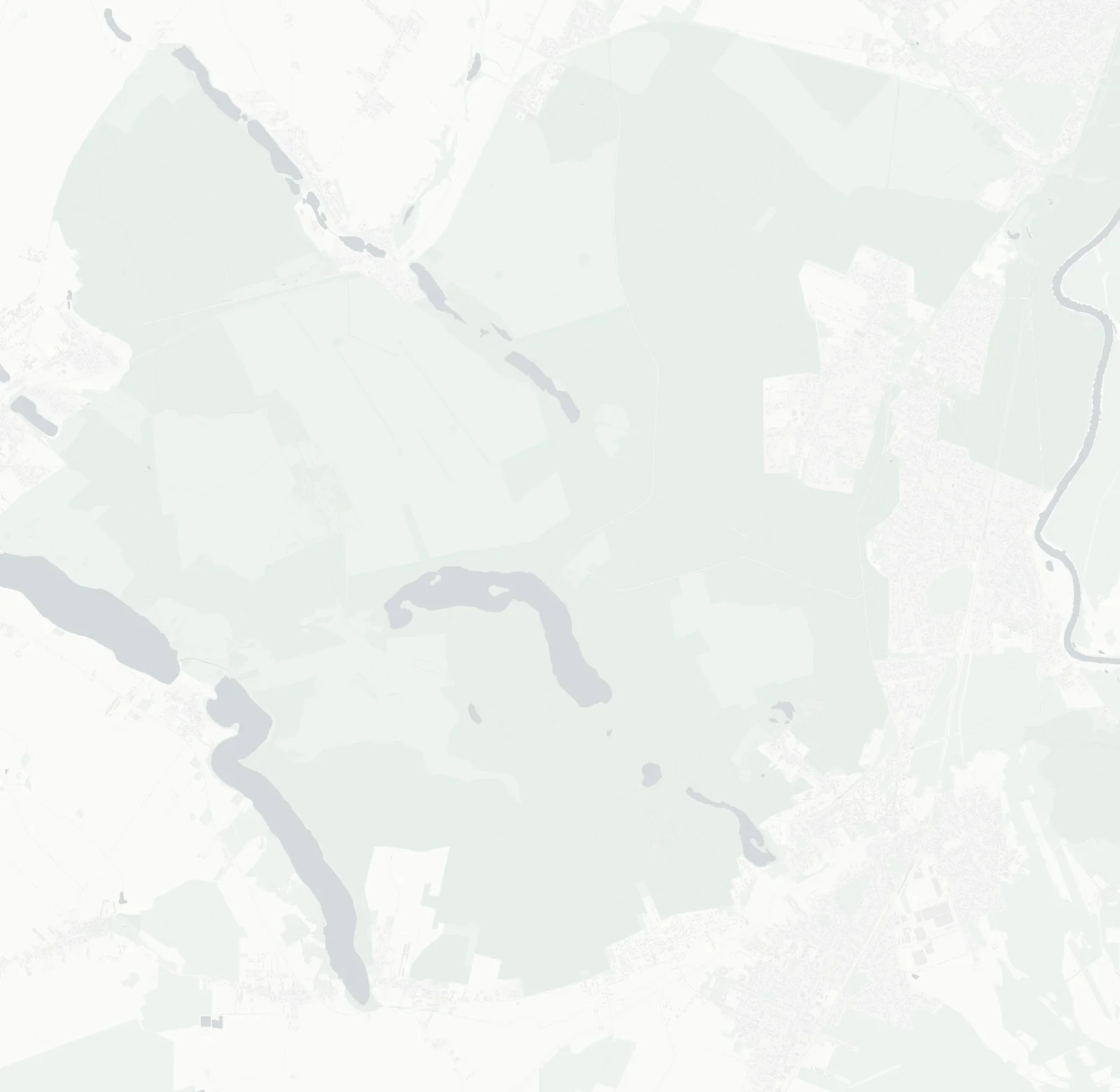 Jeziory — pętla 48,6 km, 48,6 km