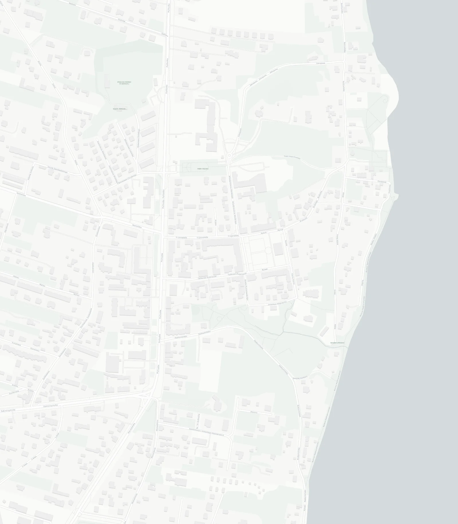 Serock — pętla 7,1 km, 7,1 km
