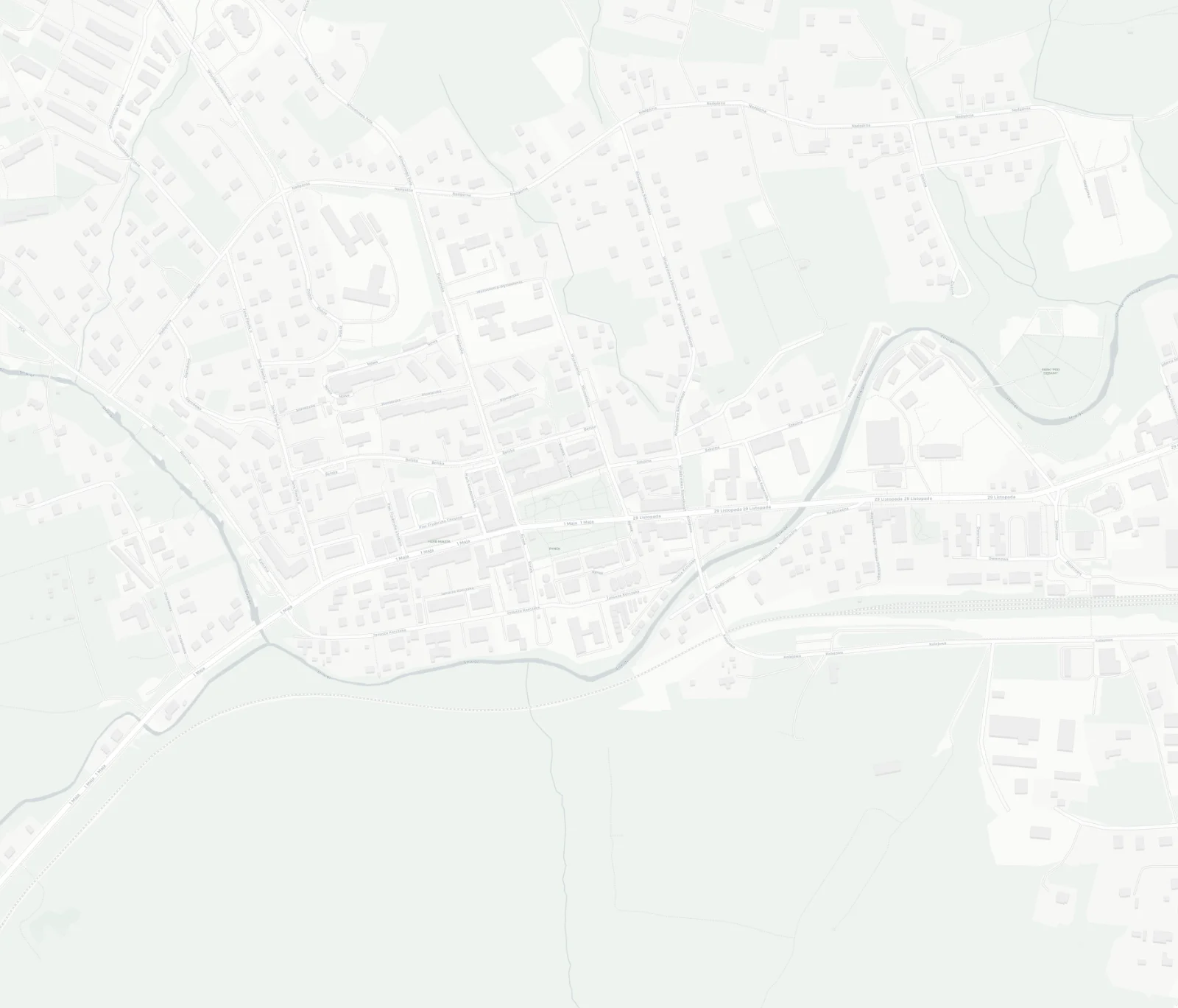 Ustrzyki Dolne — pętla 6,9 km, 6,9 km