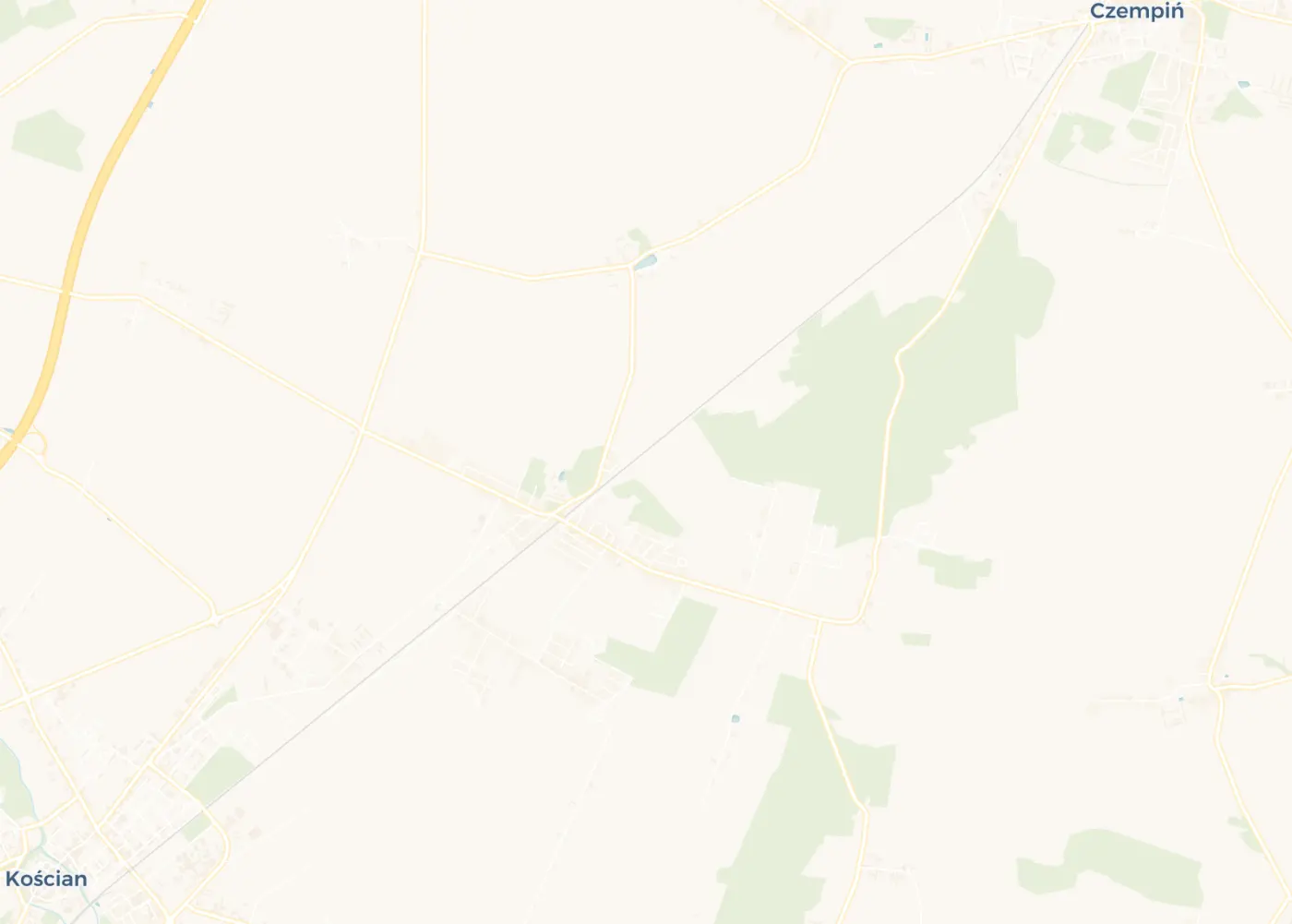 Oborzyska Stare, 23,4 km